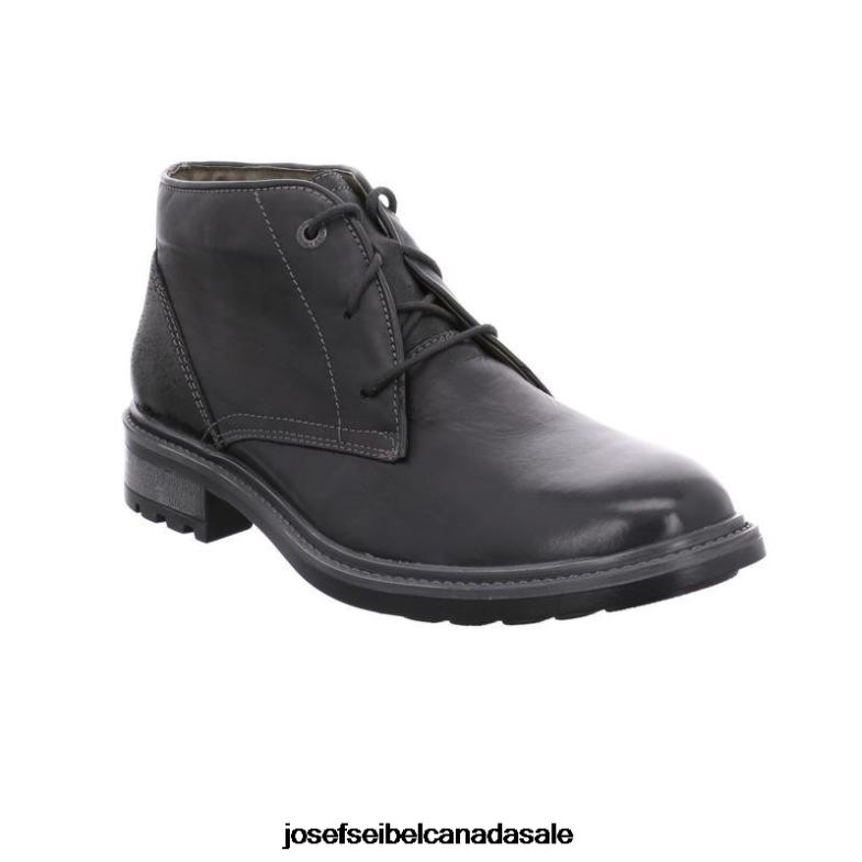 Men Josef Seibel Oscar 11 BLACK Boots XP2NL361
