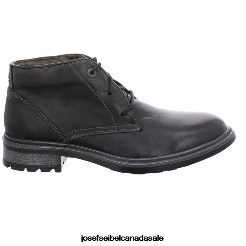 Men Josef Seibel Oscar 11 BLACK Boots XP2NL361