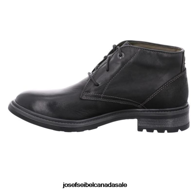 Men Josef Seibel Oscar 11 BLACK Boots XP2NL361