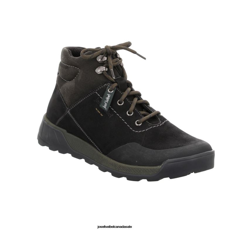 Men Josef Seibel Raymond 54 BLACK Boots XP2NL353