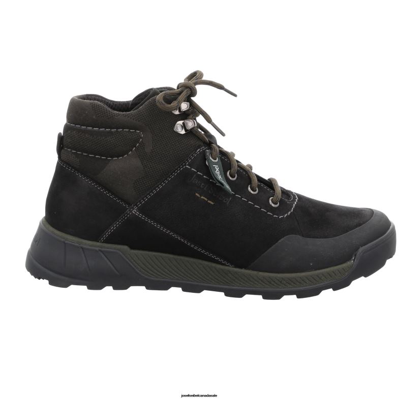 Men Josef Seibel Raymond 54 BLACK Boots XP2NL353