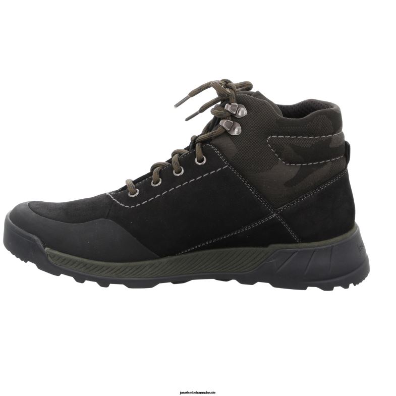 Men Josef Seibel Raymond 54 BLACK Boots XP2NL353