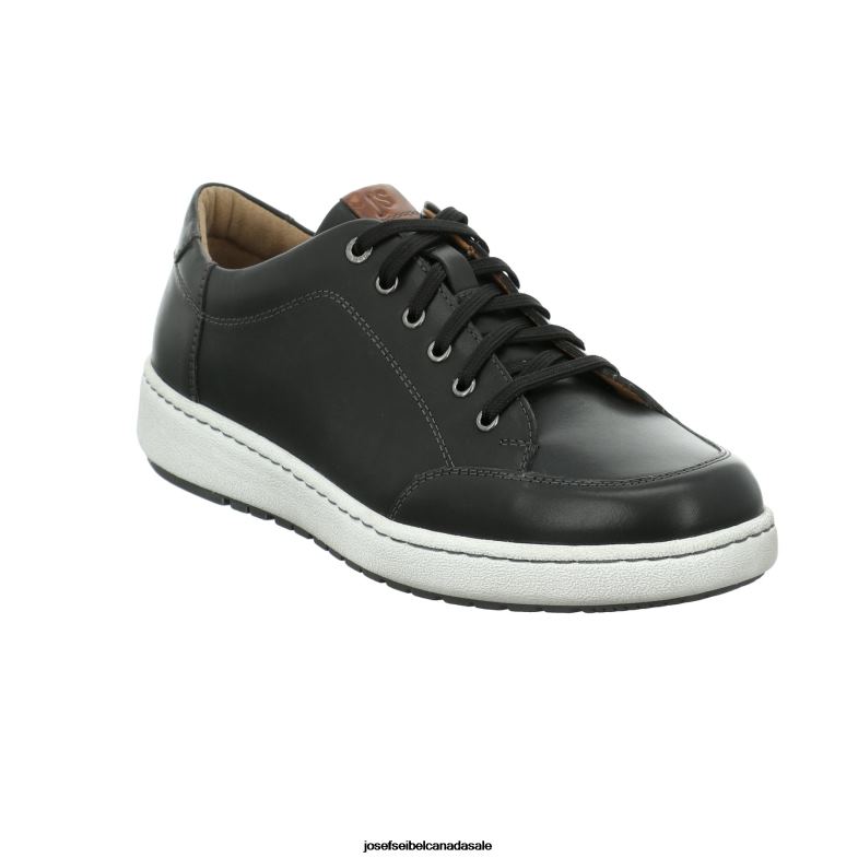 Men Josef Seibel David 03 BLACK Gym Shoes XP2NL299