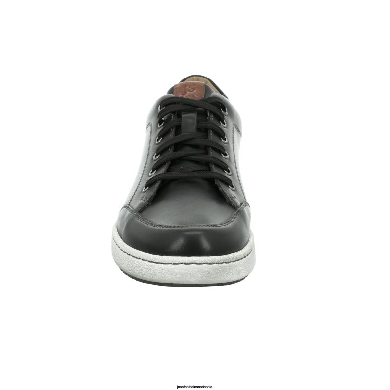 Men Josef Seibel David 03 BLACK Gym Shoes XP2NL299