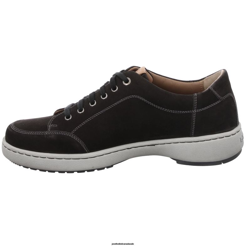 Men Josef Seibel David 03 BLACK NUBUCK Gym Shoes XP2NL301