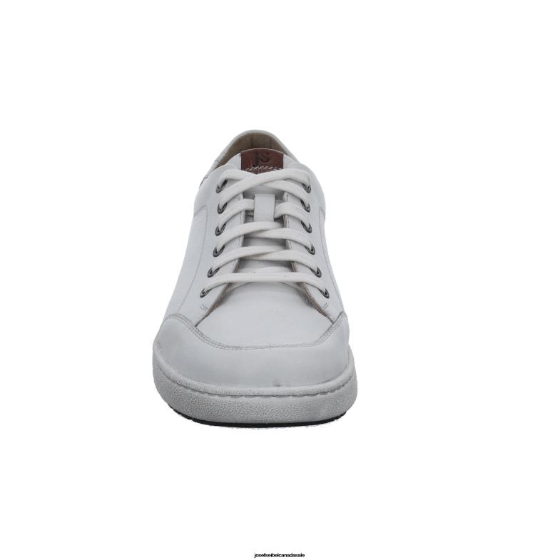 Men Josef Seibel David 03 WHITE Gym Shoes XP2NL300
