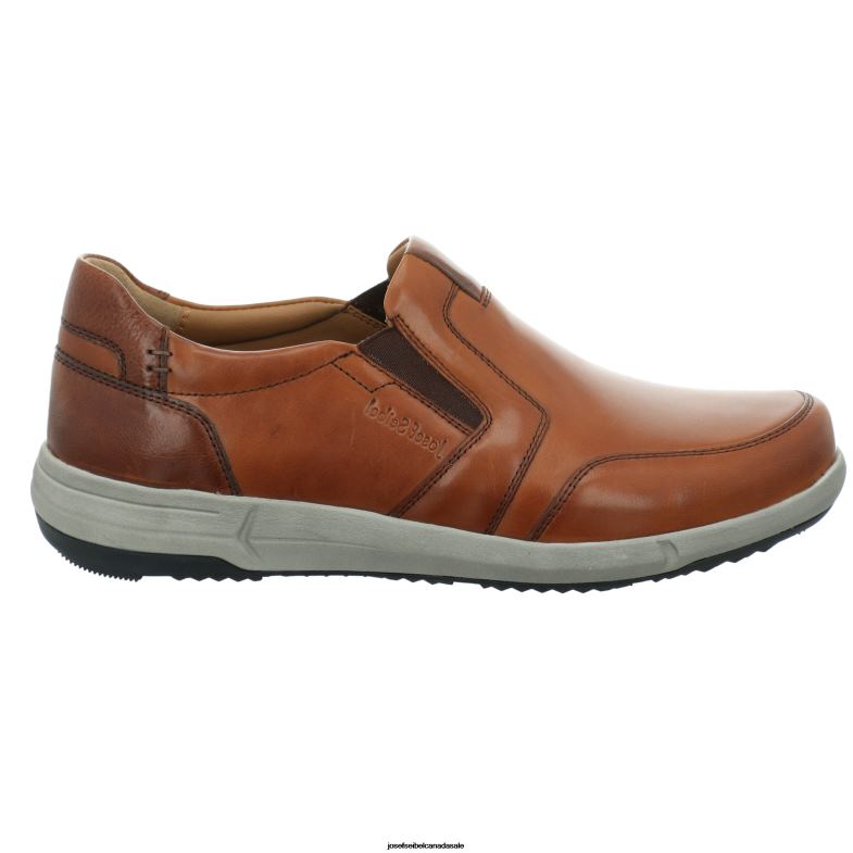 Men Josef Seibel Enrico 18 COGNAC Gym Shoes XP2NL305