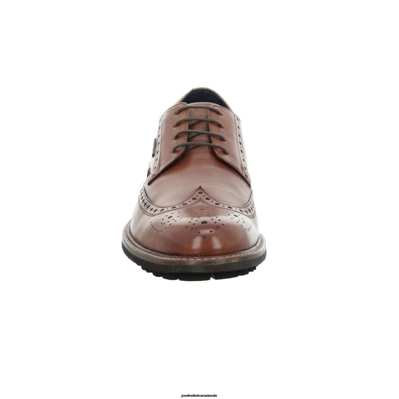 Men Josef Seibel Jasper 53 COGNAC Lace-Up Shoes XP2NL323
