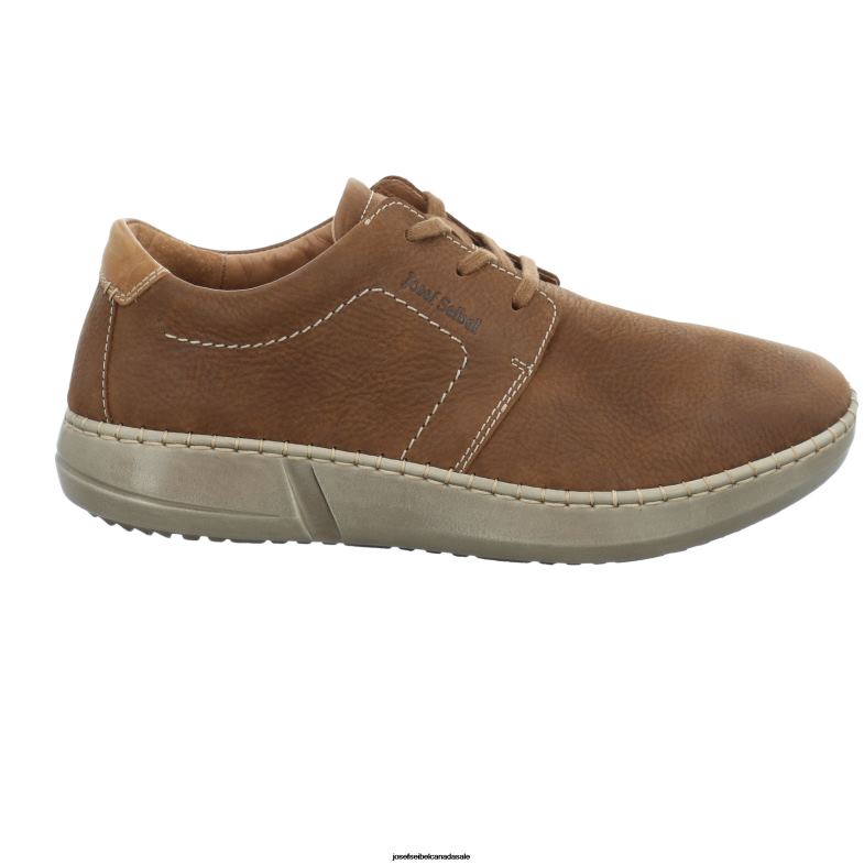 Men Josef Seibel Louis 01 CASTAGNE Lace-Up Shoes XP2NL332