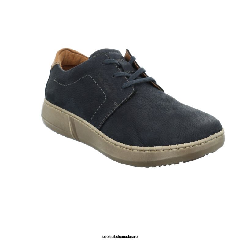 Men Josef Seibel Louis 01 OCEAN Lace-Up Shoes XP2NL333
