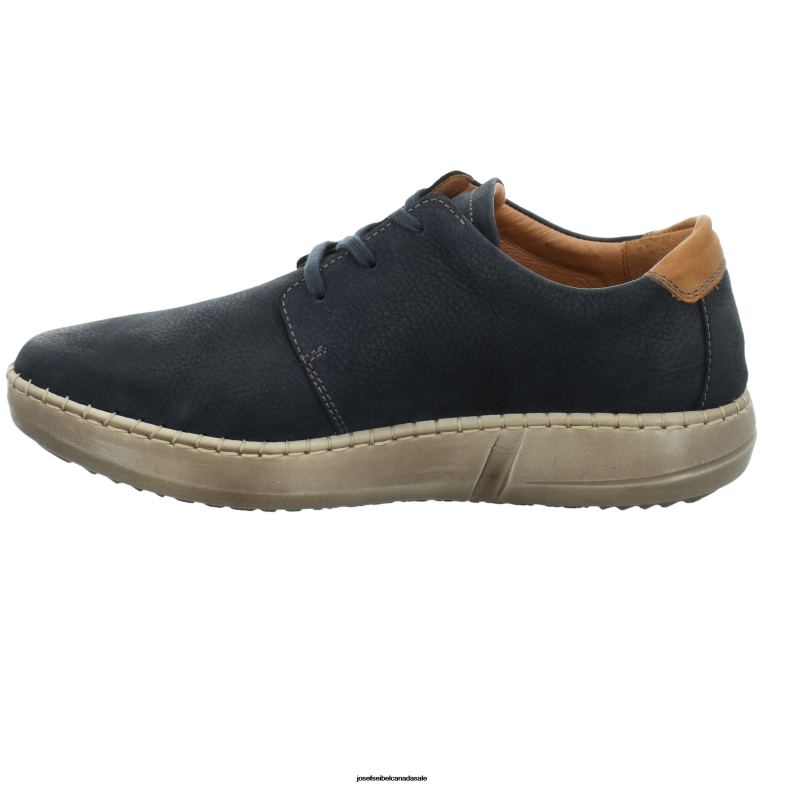 Men Josef Seibel Louis 01 OCEAN Lace-Up Shoes XP2NL333