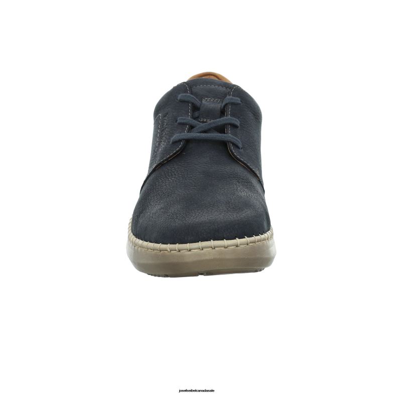 Men Josef Seibel Louis 01 OCEAN Lace-Up Shoes XP2NL333