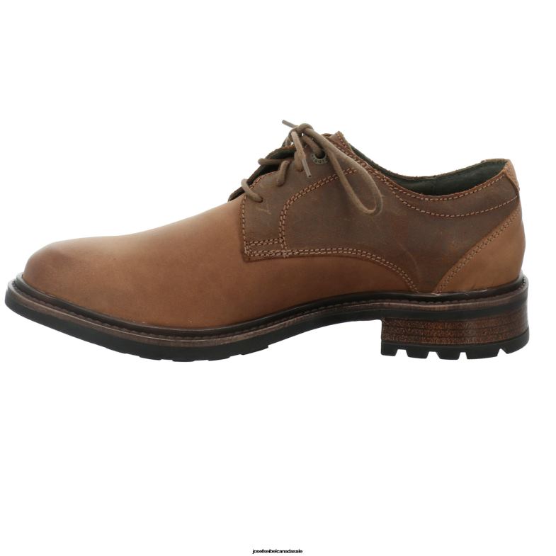 Men Josef Seibel Oscar 05 CASTAGNE Lace-Up Shoes XP2NL328