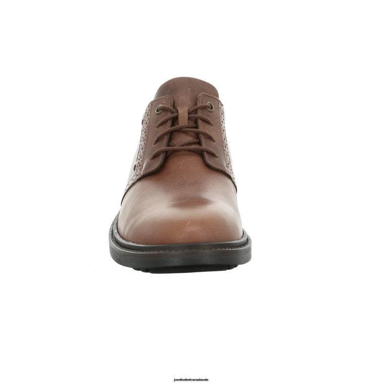 Men Josef Seibel Oscar 42 CASTAGNE Lace-Up Shoes XP2NL334
