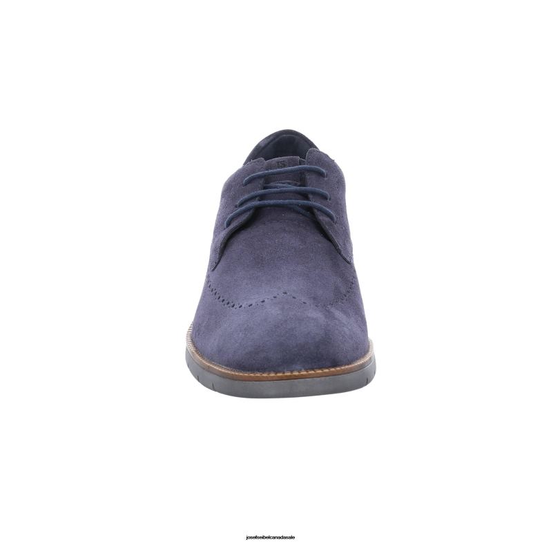 Men Josef Seibel Tyler 33 SUEDE GRAPHITE Lace-Up Shoes XP2NL337