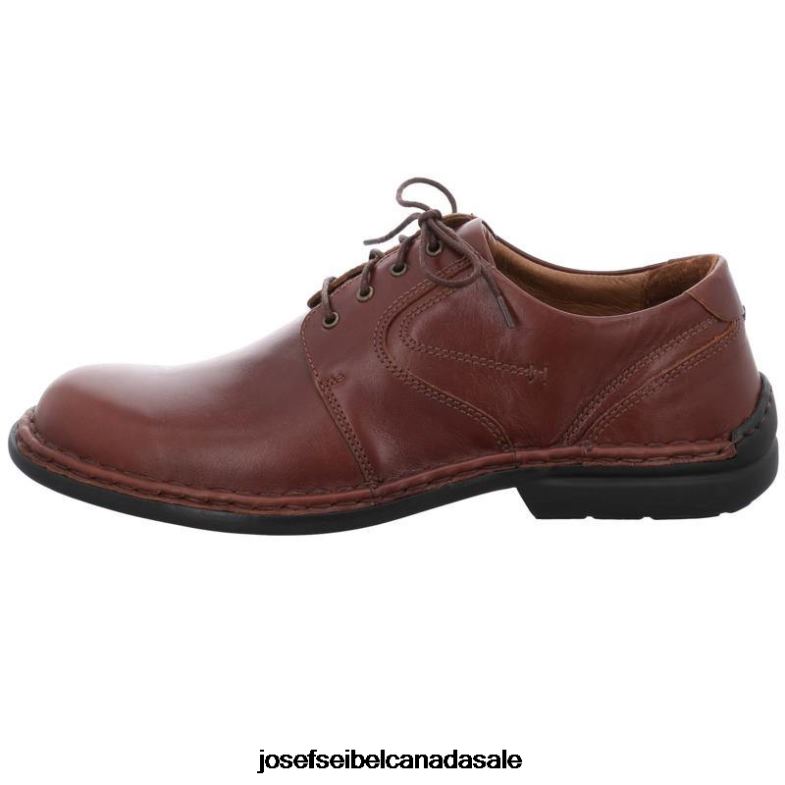 Men Josef Seibel Walt BRANDY Lace-Up Shoes XP2NL291