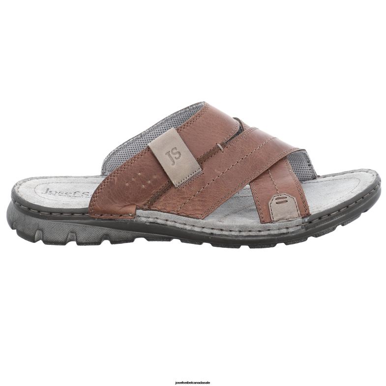 Men Josef Seibel John 04 CASTAGNE Sandals XP2NL372