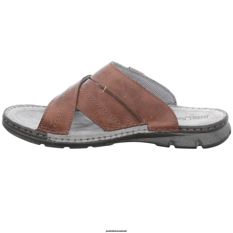 Men Josef Seibel John 04 CASTAGNE Sandals XP2NL372