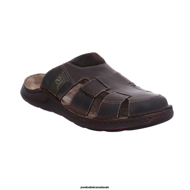 Men Josef Seibel Maverick 02 MOCHA Sandals XP2NL370