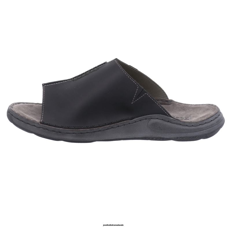Men Josef Seibel Maverick 03 BLACK Sandals XP2NL369