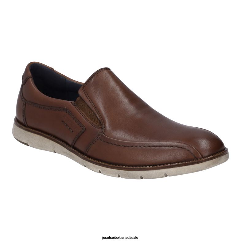 Men Josef Seibel Tyler 38 COGNAC Slip-On Shoes XP2NL294