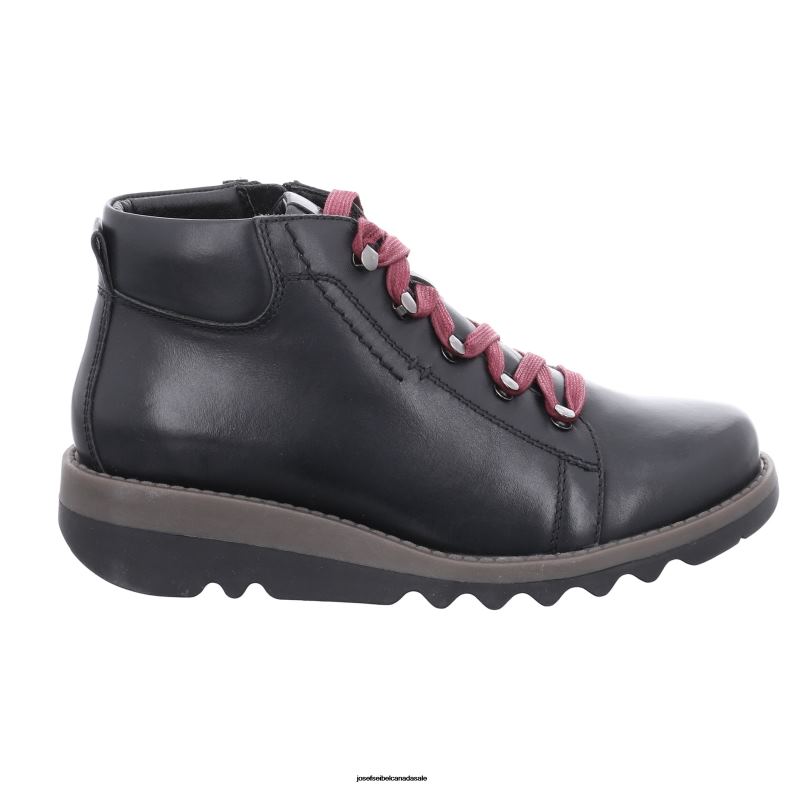 Women Josef Seibel Lina 09 BLACK Boots XP2NL260