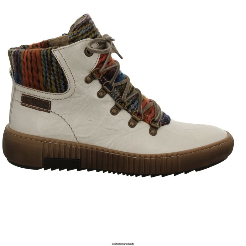Women Josef Seibel Maren 06 WHITE Boots XP2NL226