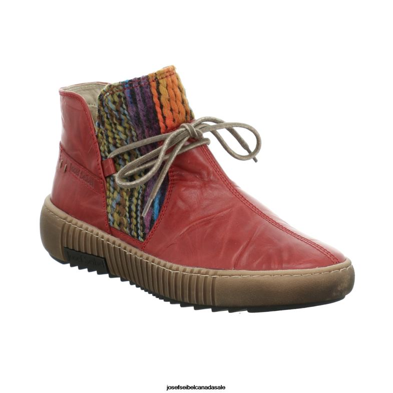 Women Josef Seibel Maren 18 RED Boots XP2NL248