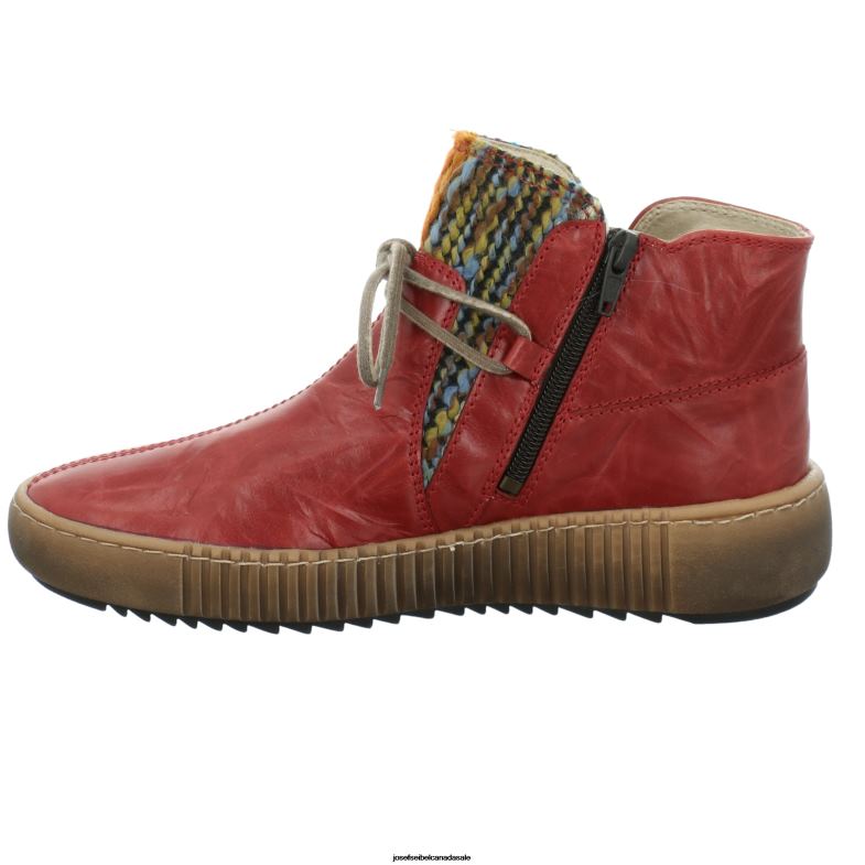 Women Josef Seibel Maren 18 RED Boots XP2NL248