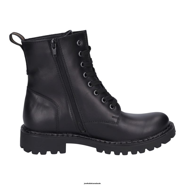 Women Josef Seibel Marta 16 BLACK Boots XP2NL212
