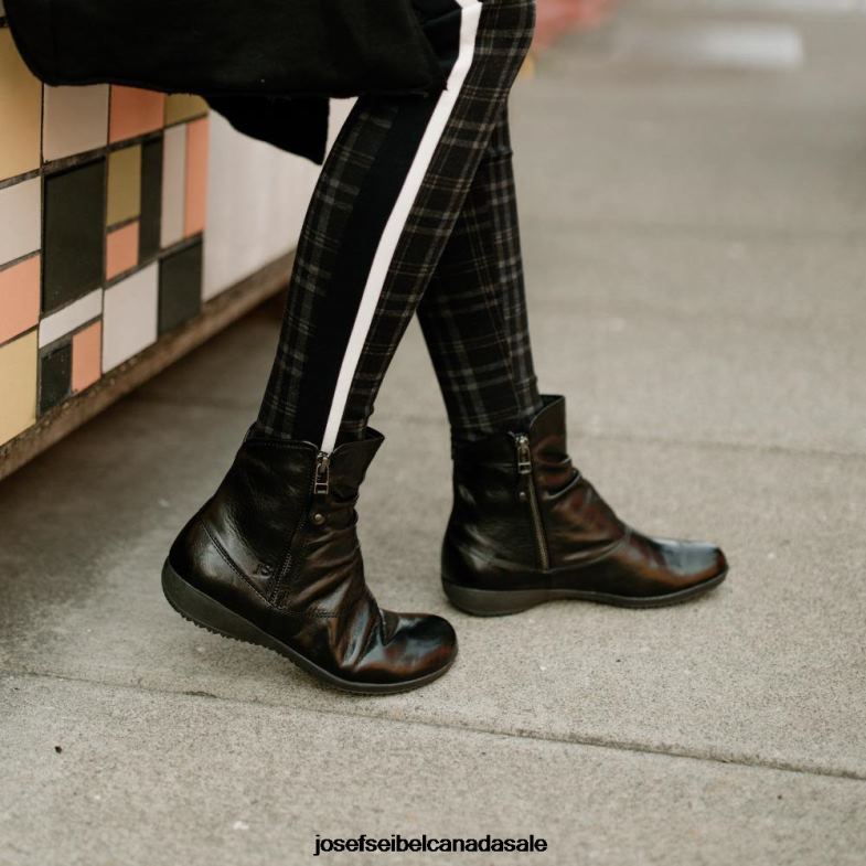 Women Josef Seibel Naly 24 BLACK Boots XP2NL209