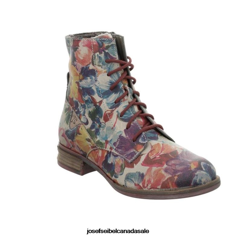 Women Josef Seibel Sanja 01 MULTICOLOR PRINT Boots XP2NL238