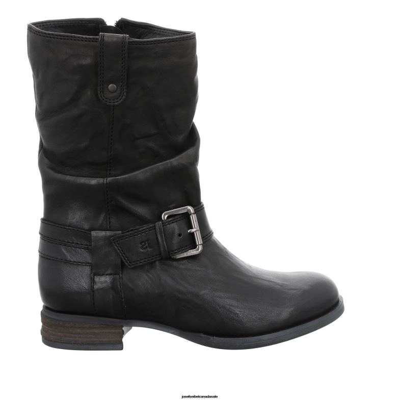Women Josef Seibel Sanja 14 BLACK Boots XP2NL243