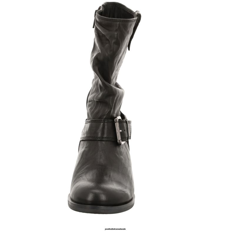 Women Josef Seibel Sanja 14 BLACK Boots XP2NL243