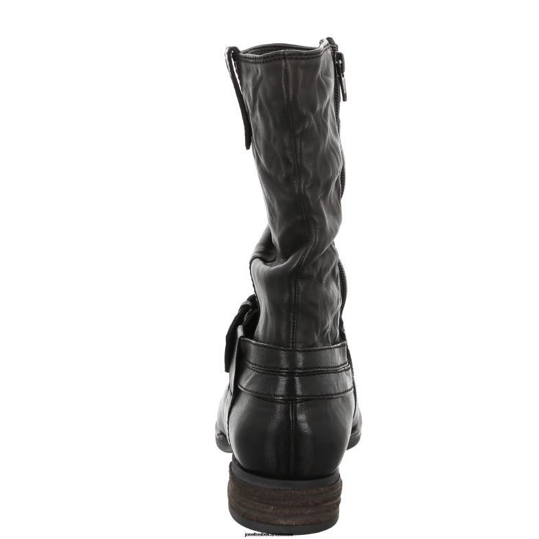 Women Josef Seibel Sanja 14 BLACK Boots XP2NL243