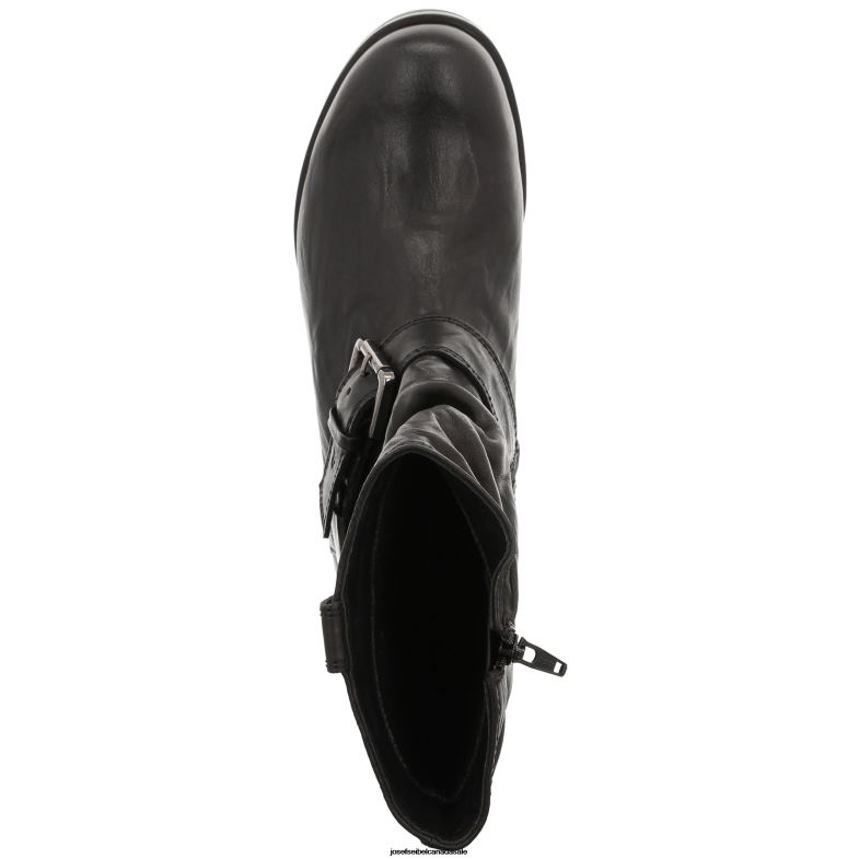 Women Josef Seibel Sanja 14 BLACK Boots XP2NL243