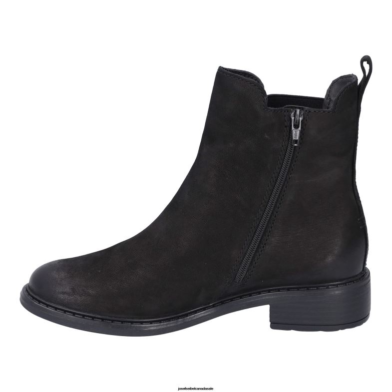 Women Josef Seibel Selena 19 BLACK Boots XP2NL240