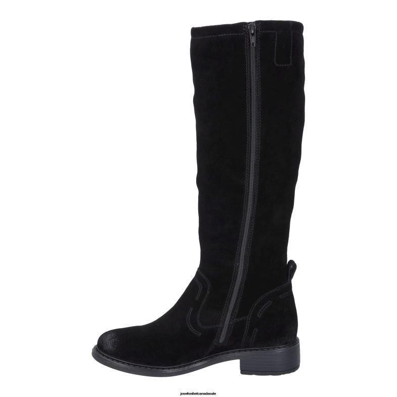 Women Josef Seibel Selena 21 BLACK Boots XP2NL241