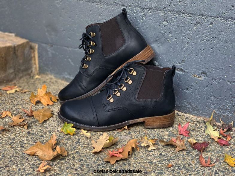 Women Josef Seibel Sienna 09 BLACK Boots XP2NL250