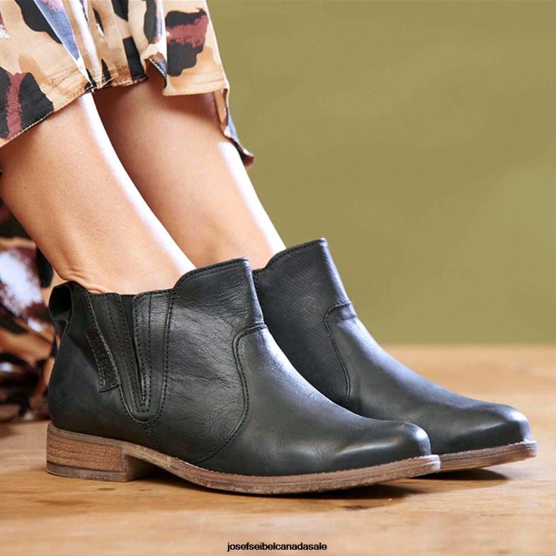 Women Josef Seibel Sienna 45 BLACK Boots XP2NL232