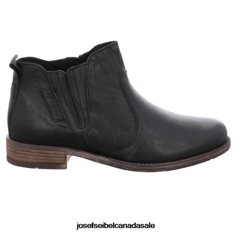 Women Josef Seibel Sienna 45 BLACK Boots XP2NL232