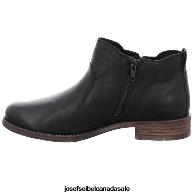 Women Josef Seibel Sienna 45 BLACK Boots XP2NL232