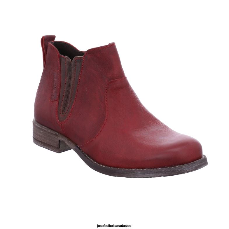Women Josef Seibel Sienna 45 RED Boots XP2NL233