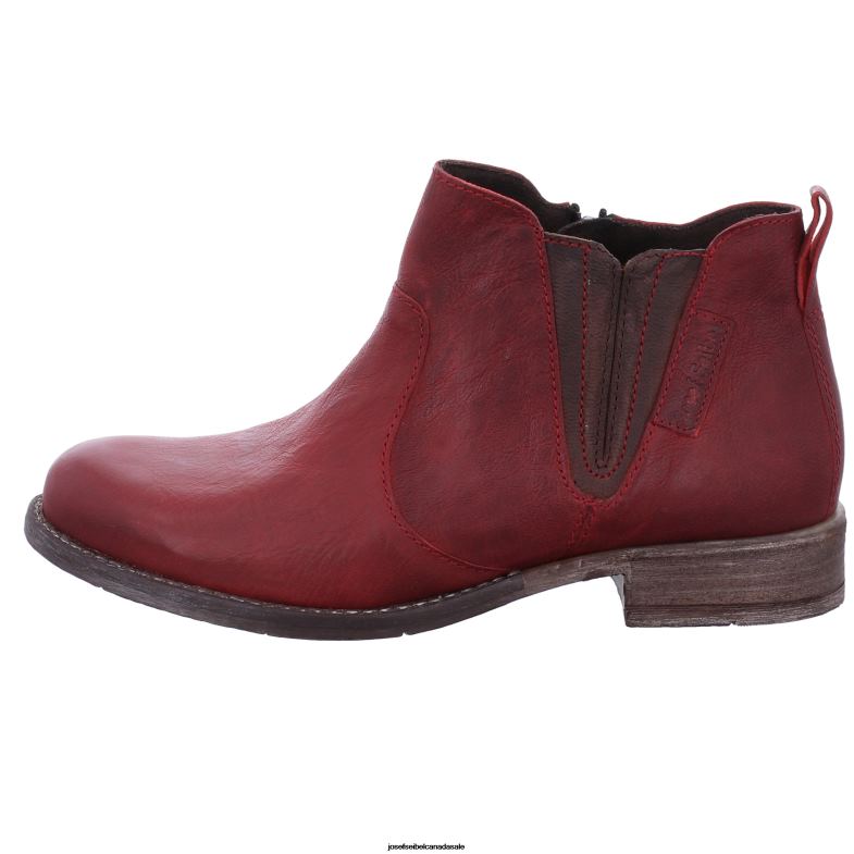 Women Josef Seibel Sienna 45 RED Boots XP2NL233