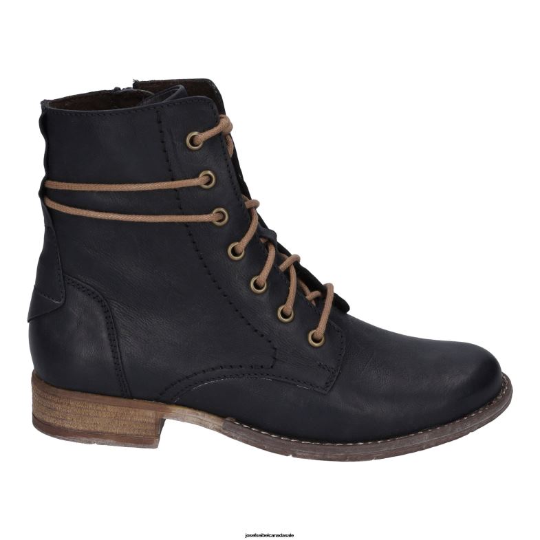 Women Josef Seibel Sienna 70 BLACK Boots XP2NL215