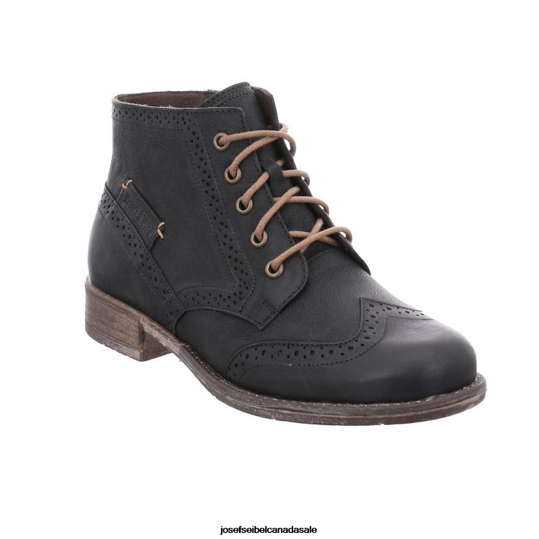 Women Josef Seibel Sienna 74 BLACK Boots XP2NL197