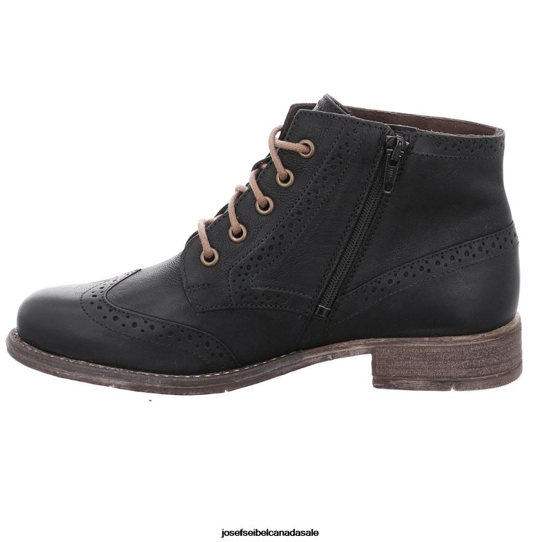 Women Josef Seibel Sienna 74 BLACK Boots XP2NL197