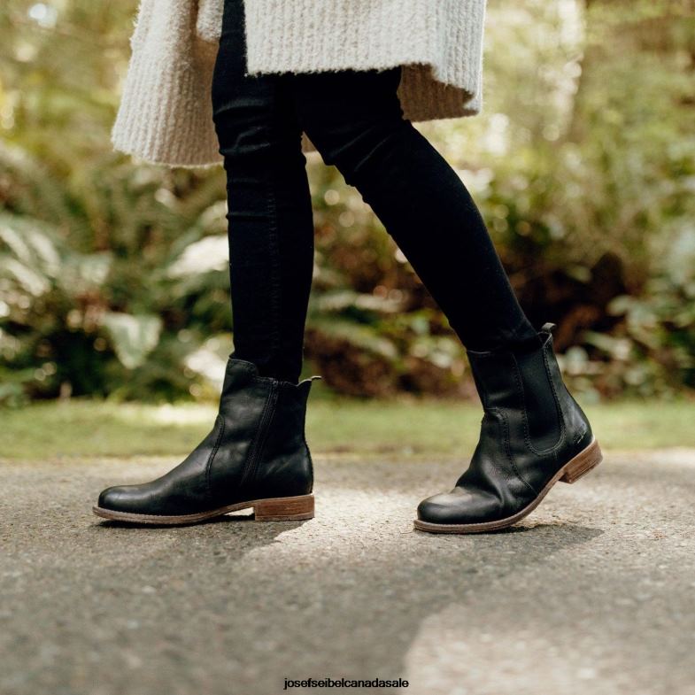 Women Josef Seibel Sienna 80 BLACK Boots XP2NL204
