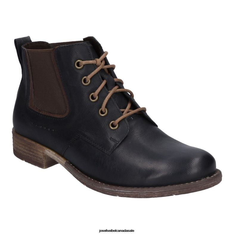 Women Josef Seibel Sienna 83 BLACK Boots XP2NL219