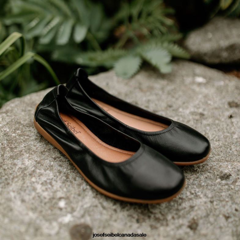 Women Josef Seibel Fenja 01 BLACK Flats XP2NL157